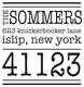 Big Zip Family Address Self Inking Stamper Image 1 of 2